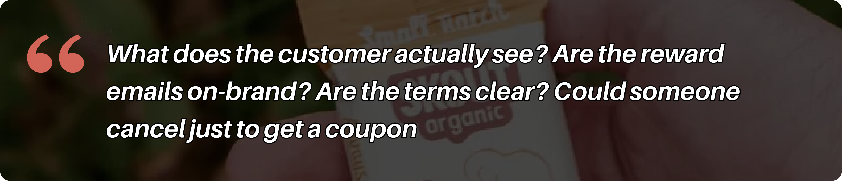 Skout Organic Challenge